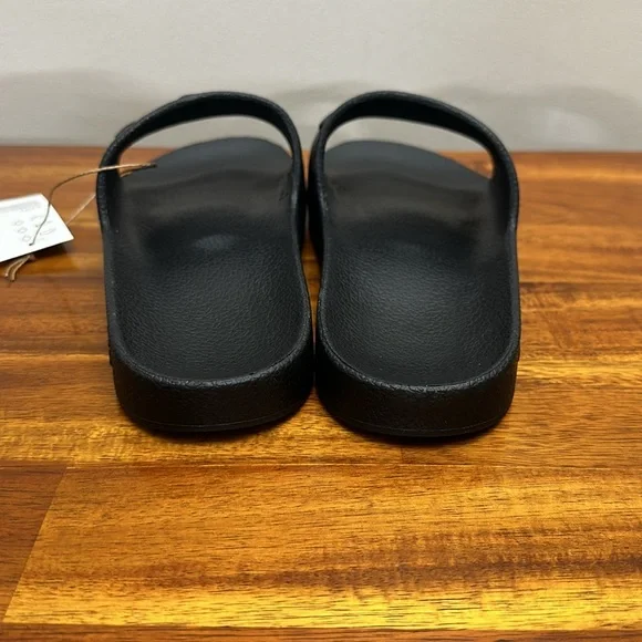 Brand New Never Worn! Adidas adilette Aqua Slides Black - Picture 4 of 7